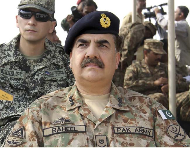 جنرال شریف از بیعت طالبان با داعش در افغانستان هشدار داد